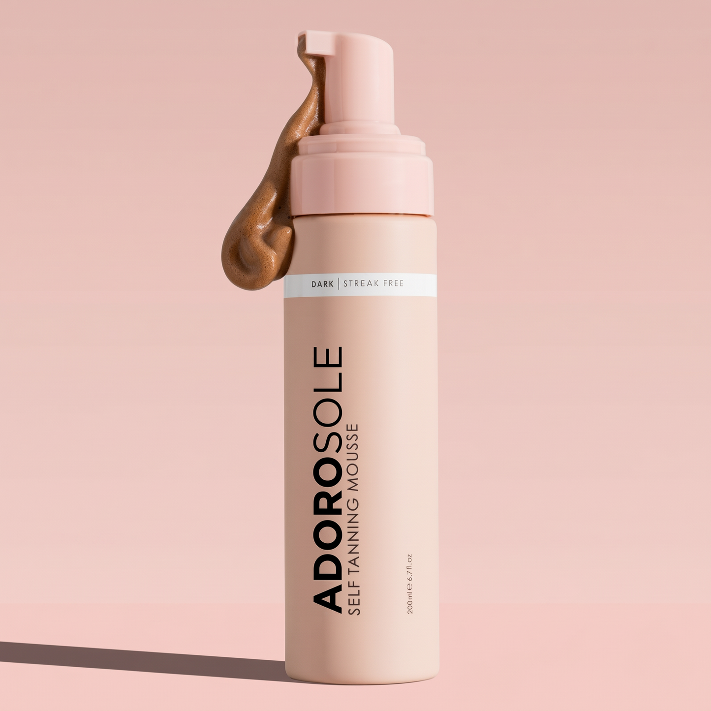 Mousse autoabbronzante scura